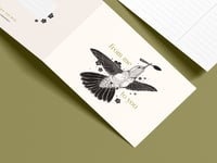 Image 3 of Recipe Greeting Card 'Hummingbird'
