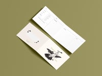 Image 1 of Recipe Greeting Card 'Hummingbird'
