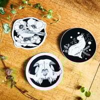 Image 1 of Big Round Stickerpack - Set of 3 vinyl stickers