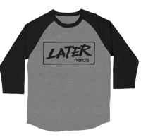 SALAD DAYS Later Nerds Baseball t-shirt