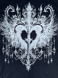 Image 2 of "Divine" Black Tee