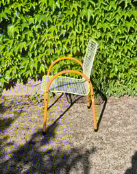 Image 2 of Fauteuils EMU métal perforé bicolore