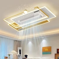 Image 14 of Modern living room Acrylic led Fan