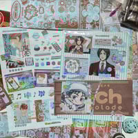 Image 2 of Mint Chocolate Dessert Shop Sticker Sheet
