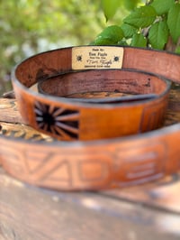 Image 3 of Original Tom Fugle SIGNED Mazda Leather Belt