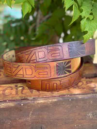 Image 5 of Original Tom Fugle SIGNED Mazda Leather Belt