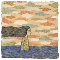 Image 1 of CLOUD CALL - framed original