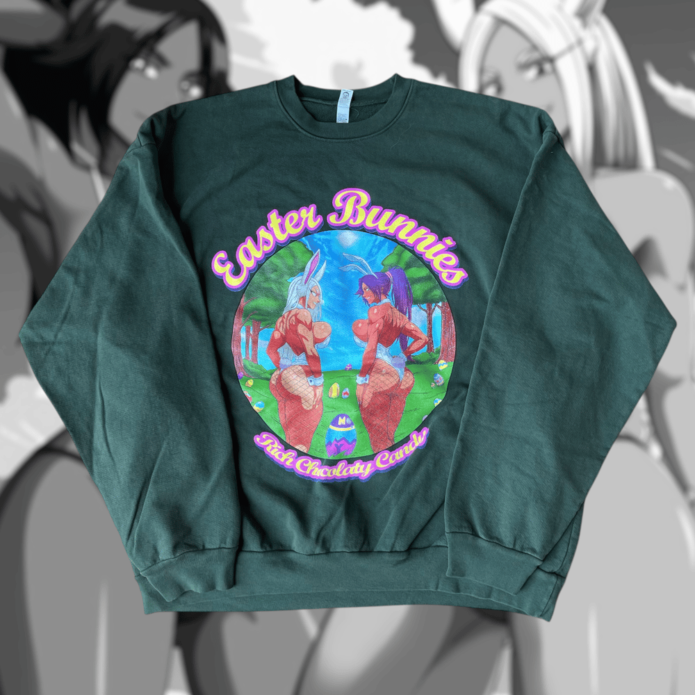 Image of 1/1 Easter sweater 2xl green