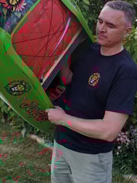 Image of Junglist Embroidered T shirt.