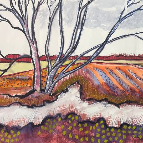 Image of Greeting Card - Marsh Willow