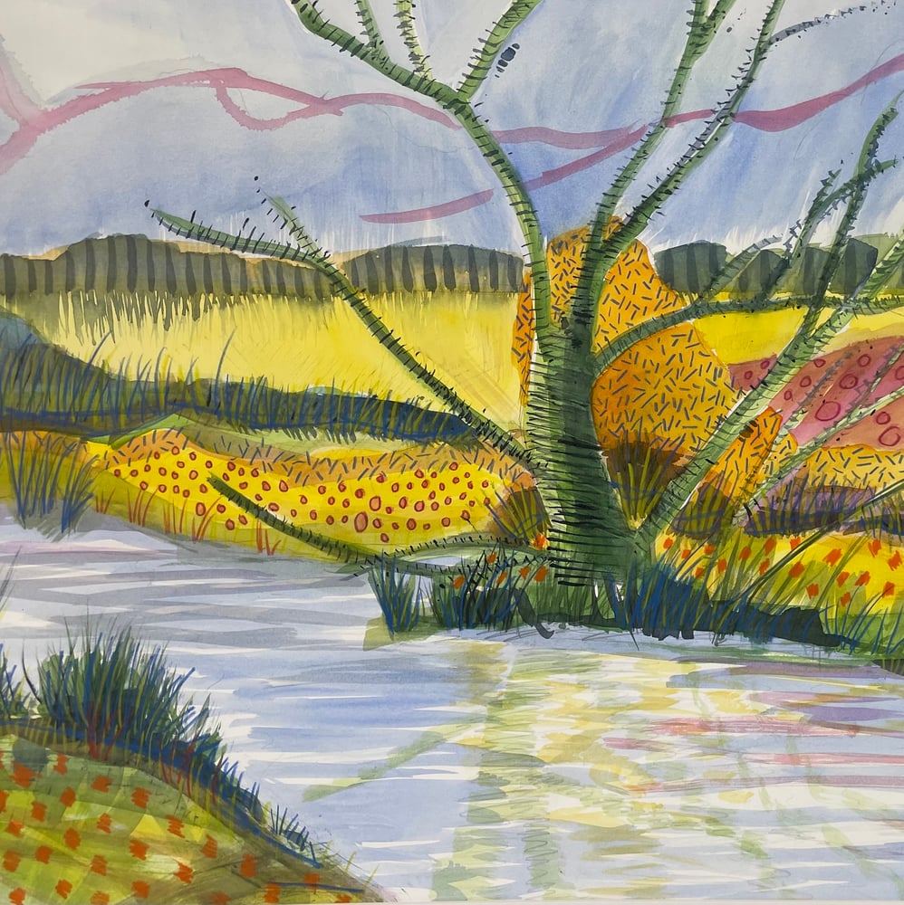 Image of Greeting Card - Waveney Willow