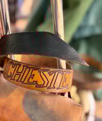 Image 4 of Original Tom Fugle SIGNED Winchester Leather Belt