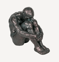 Image 1 of Thinking Man Sculpture