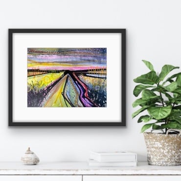 Image of Giclee Print - Marshland 1