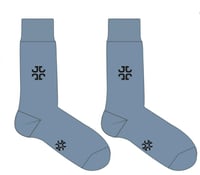 Image 2 of Brand initials woman's socks
