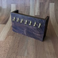 Image 1 of Small Wall Display and Organizer - Willamette Walnut II