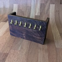 Image 3 of Small Wall Display and Organizer - Willamette Walnut II