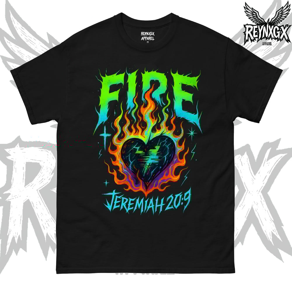 Jeremiah 20:9 Graphic T Shirt