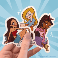 Image 1 of (PRE-ORDER) 🌴REALITY RESORT🌴- Character Sticker Pack #1