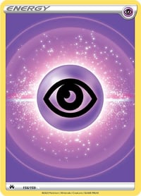 Psychic Energy (Texture Full Art) - Crown Zenith - Near Mint