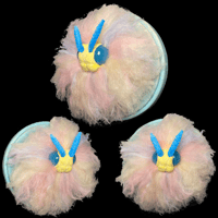 Image 1 of OOAK Pansexual Pride Moth Wall Mount • Pride 2025