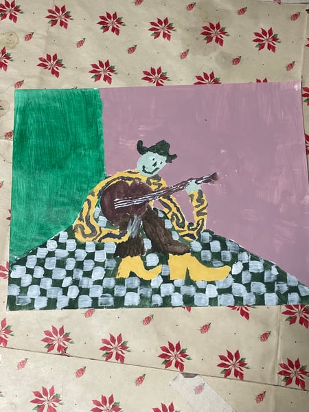 Image of in the corner