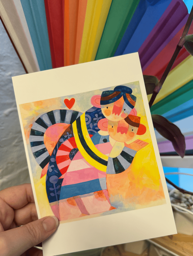 "Do Not Cross: A Mother's Love" 5x7 and 8x10 archival prints