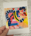 "Do Not Cross: A Mother's Love" 5x7 and 8x10 archival prints