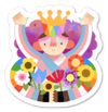PRE-ORDER: "Hooray for self-love" vinyl sticker to benefit trans youth