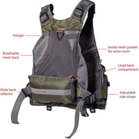 Image 2 of Pro Angler’s Tactical Fly Fishing Vest 