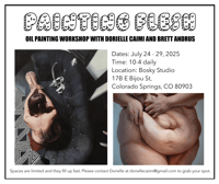 Image 1 of Painting Flesh Workshop with Dorielle Caimi and Brett Andrus