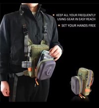 Image 2 of Maximumcatch Compact Fly Fishing Chest Pack – All-In-One Modular System with Tool kit