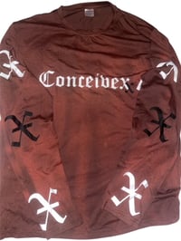 Image 1 of Acid Wash Long Sleeve Tee