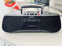 Image 3 of Sony CFS-B15 Cassette Boombox With Radio
