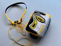 Image 1 of Mint Serviced Sony Walkman WM-FS111 with matching headphones