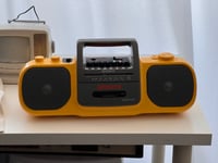 Image 3 of Sony CFS-904 Yellow Sports Cassette Tape Boombox