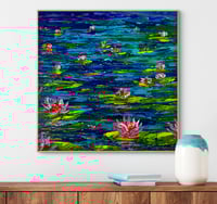 Image 2 of Original Art’Water Lilies’