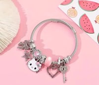 Hello kitty charm bracelet 