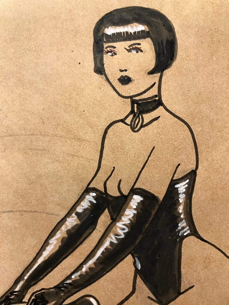 Image of Loulou riding 