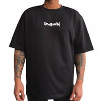 Image 1 of BLACK VENOM OVERSIZED TEE 