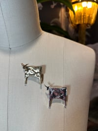 Image 7 of “Moooove Over” Brooch - 2 Colours