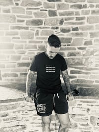 Image 2 of OVERCOME T-SHIRT (front/back)