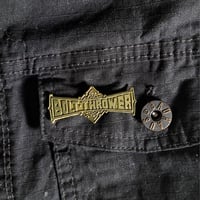 Image 4 of Bolt Thrower Solid Metal Enamel Pin