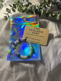 Pearl Evil eye bracelet.