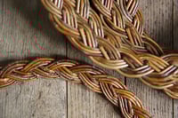 Image 3 of Couronne nattée - osier brut "été indien"