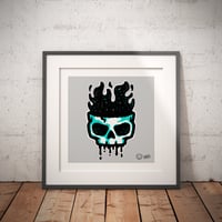 Chromadrip: Cyan Glow