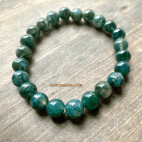 Image 3 of Tree Agate Bracelet, Gemstone Bracelet, For Grounding & Inner Peace