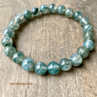 Image 6 of Tree Agate Bracelet, Gemstone Bracelet, For Grounding & Inner Peace