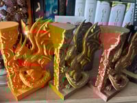 Image 2 of Duel chrome shift dragon book ends