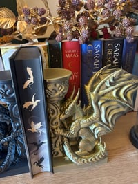 Image 9 of Duel chrome shift dragon book ends